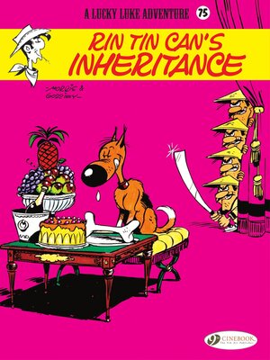 cover image of Lucky Luke--Volume 75--Rin Tin Can's Inheritance